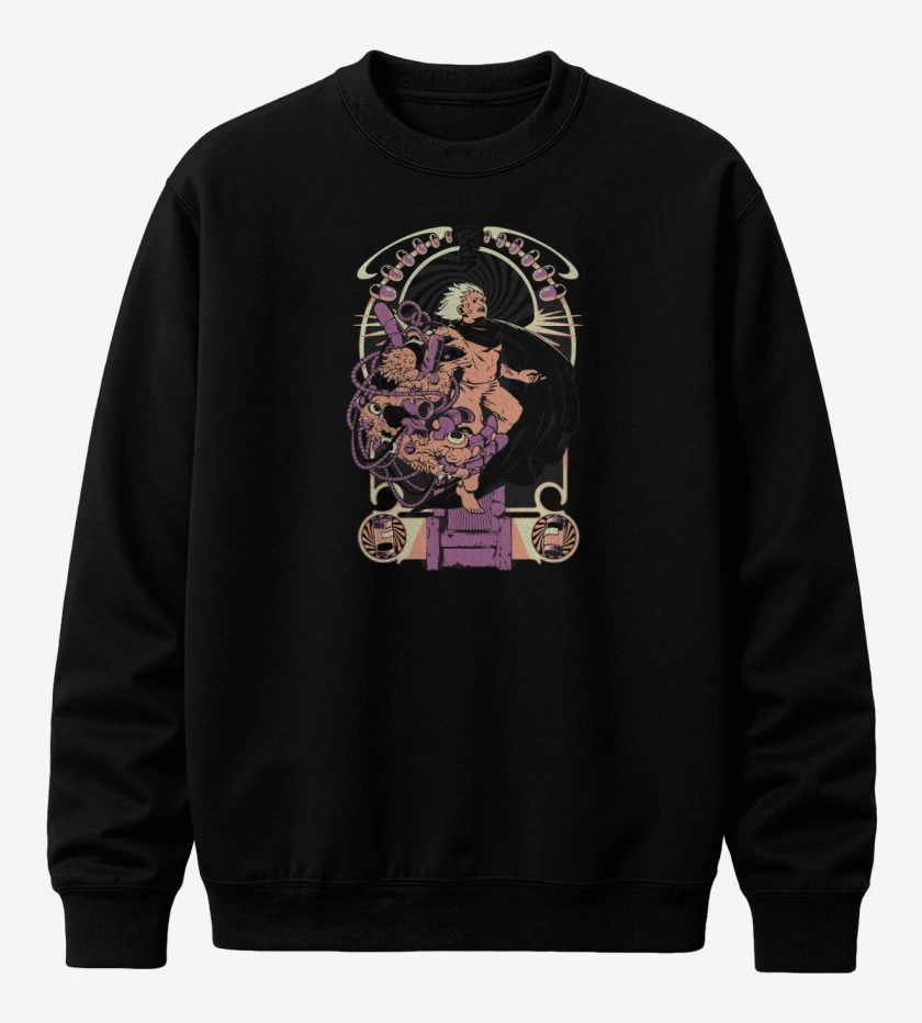 Poleron polo Negro de Tetsuoooo!