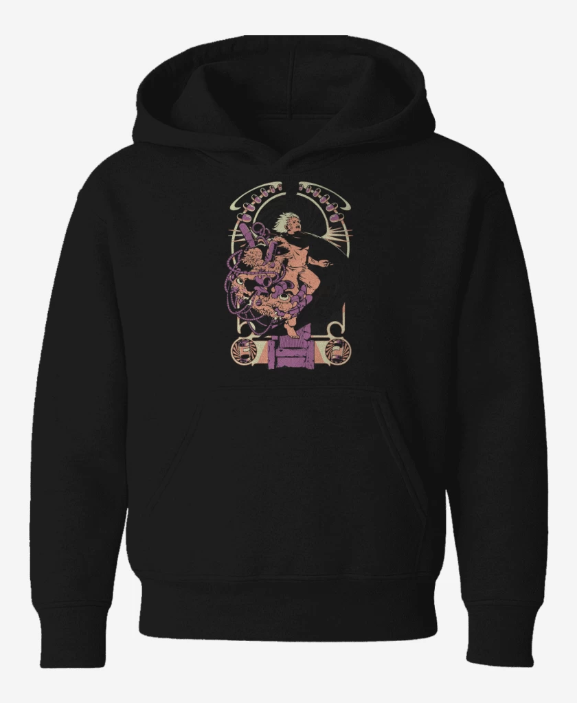 Poleron de niño Negro de Tetsuoooo!