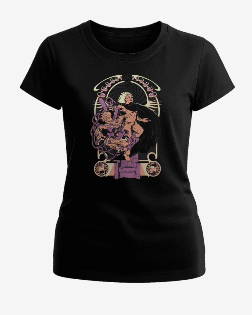 Polera de Mujer Negro de Tetsuoooo!