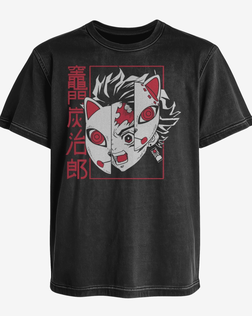 Polera desgastada Tanjiro