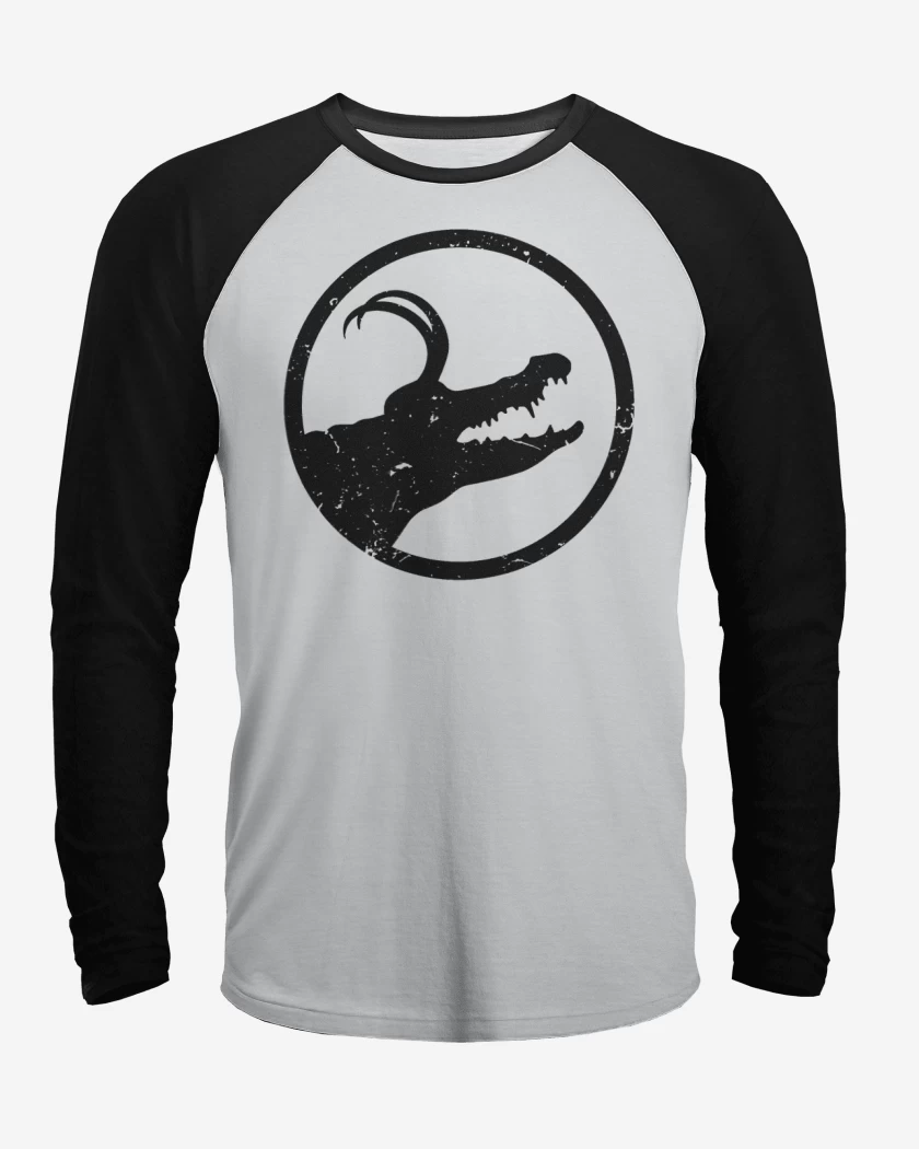 Polera Raglan Loki cocodrilo