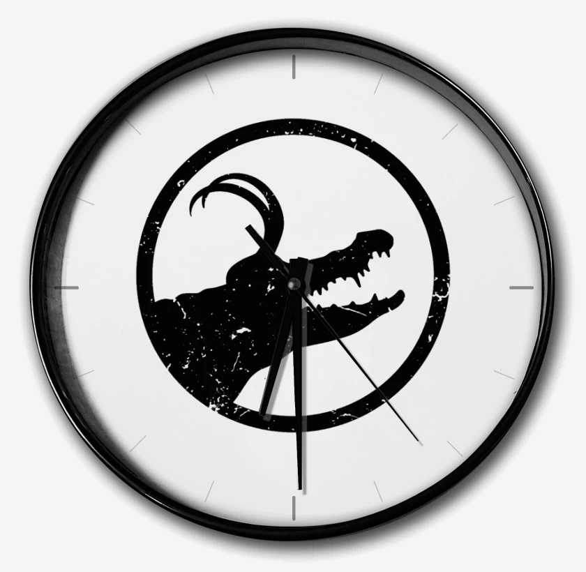 Reloj Blanco de Loki cocodrilo