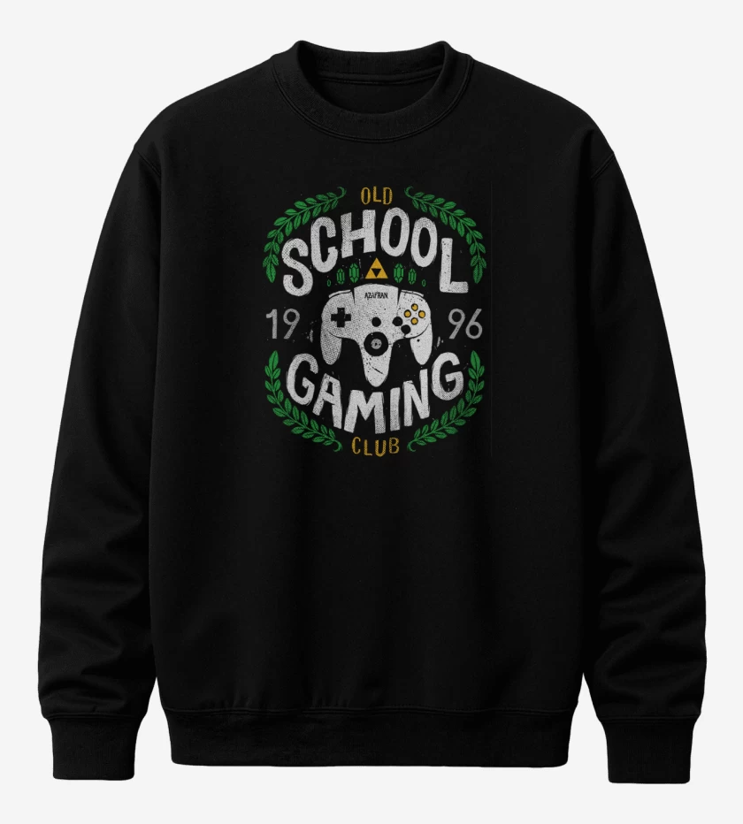 Poleron polo Old School gaming