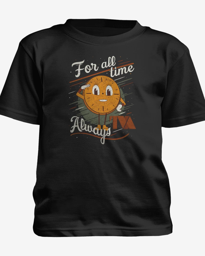 Polera de niño Negro de For all time always