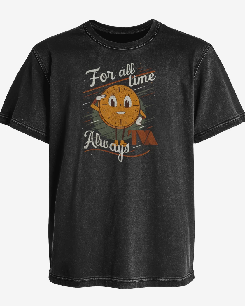 Polera desgastada For all time always