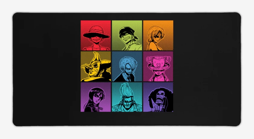 Mouse pad Gamer One piece personajes