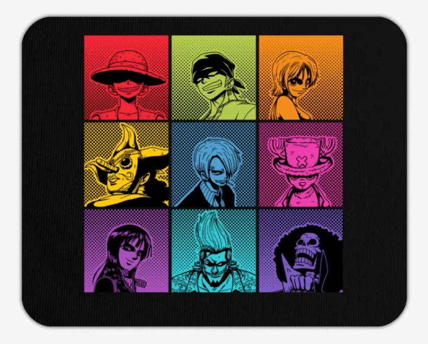 Mousepad One piece personajes