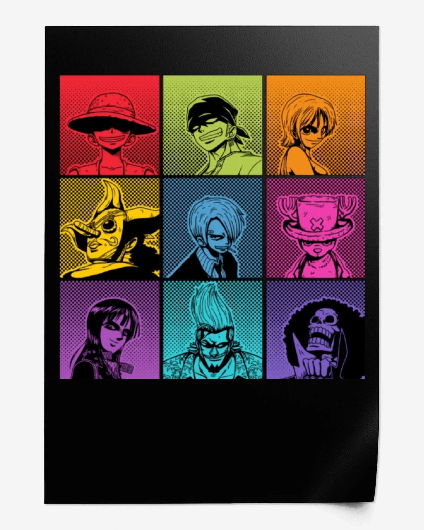 Print One piece personajes