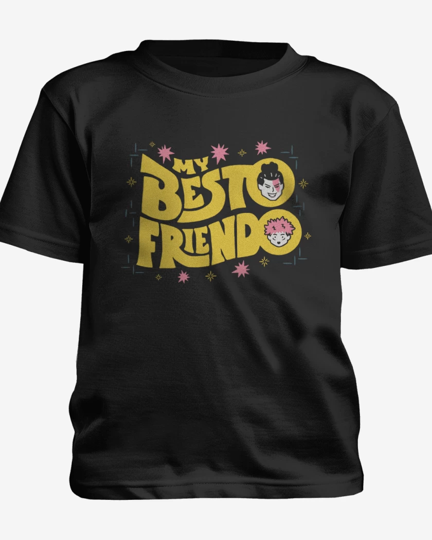 Polera de niño Negro de My Besto Friendo