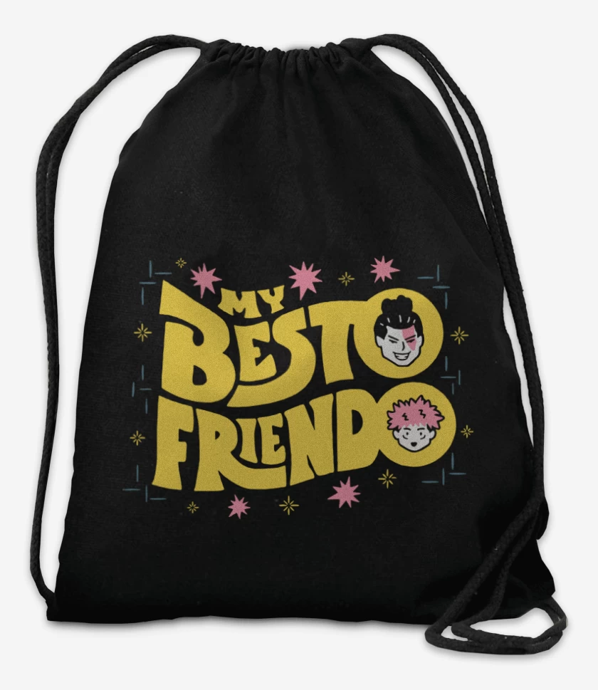 Mochila Negro de My Besto Friendo