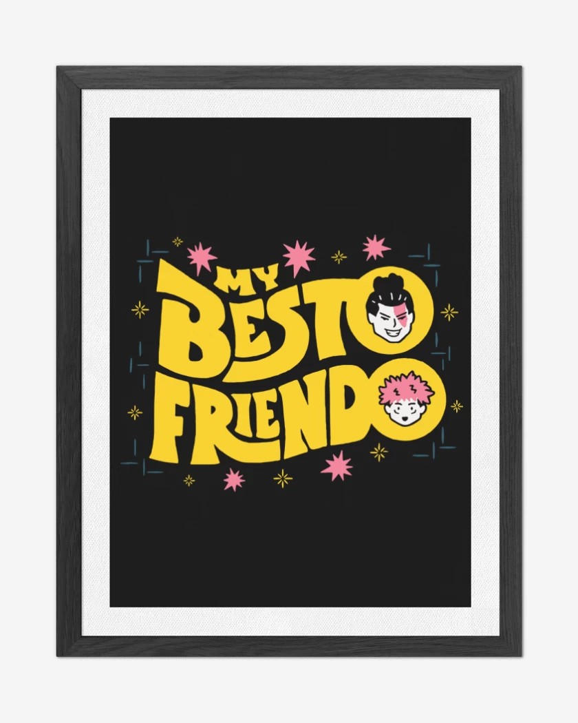 Cuadro decorativo Negro de My Besto Friendo