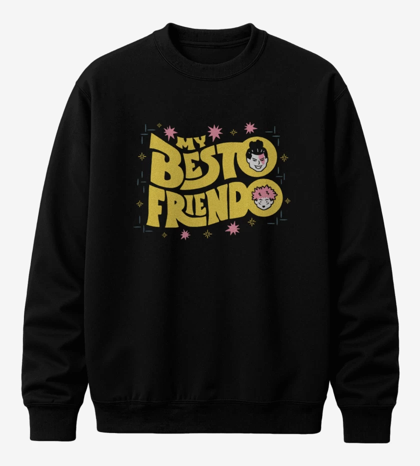 Poleron polo Negro de My Besto Friendo