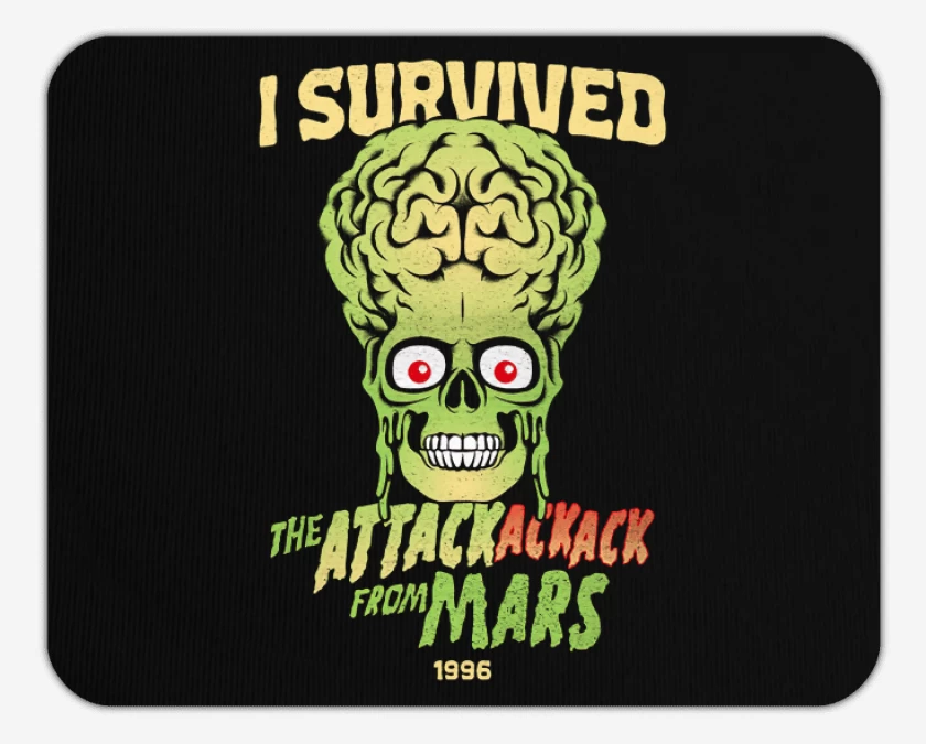 Mousepad I Survived THE ATTACK FROM MARS