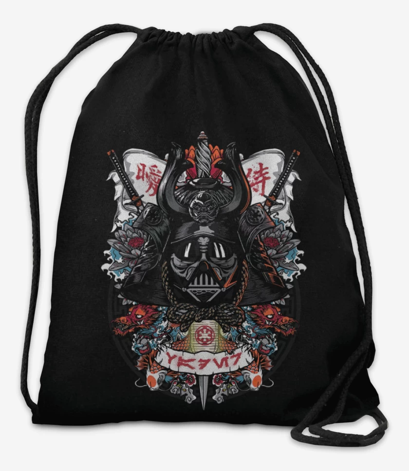 Mochila Negro de Darth Samurai