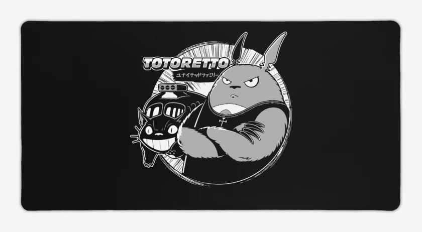 Mouse pad Gamer Negro de Totoretto