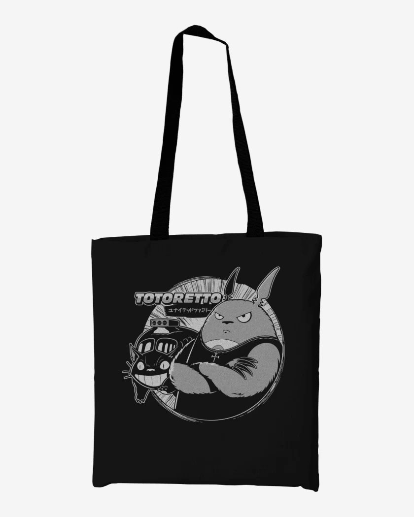 Totebag Negro de Totoretto