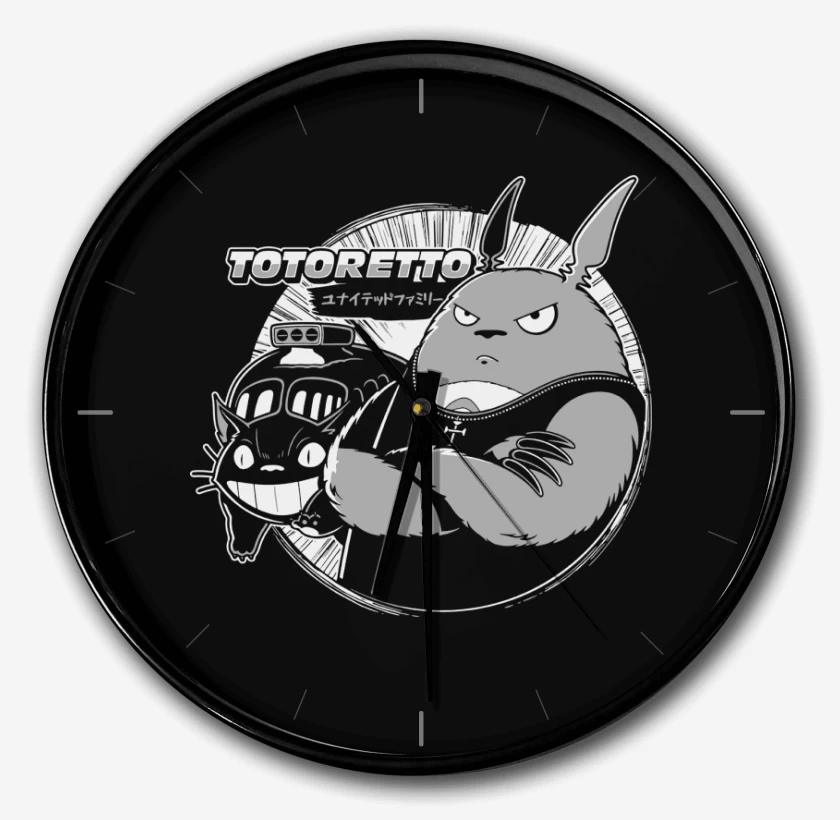Reloj Negro de Totoretto
