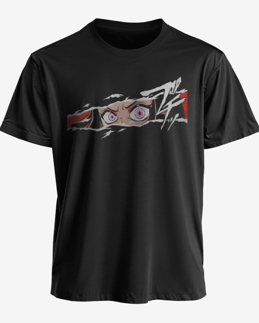 Polera Negro de Nezuko