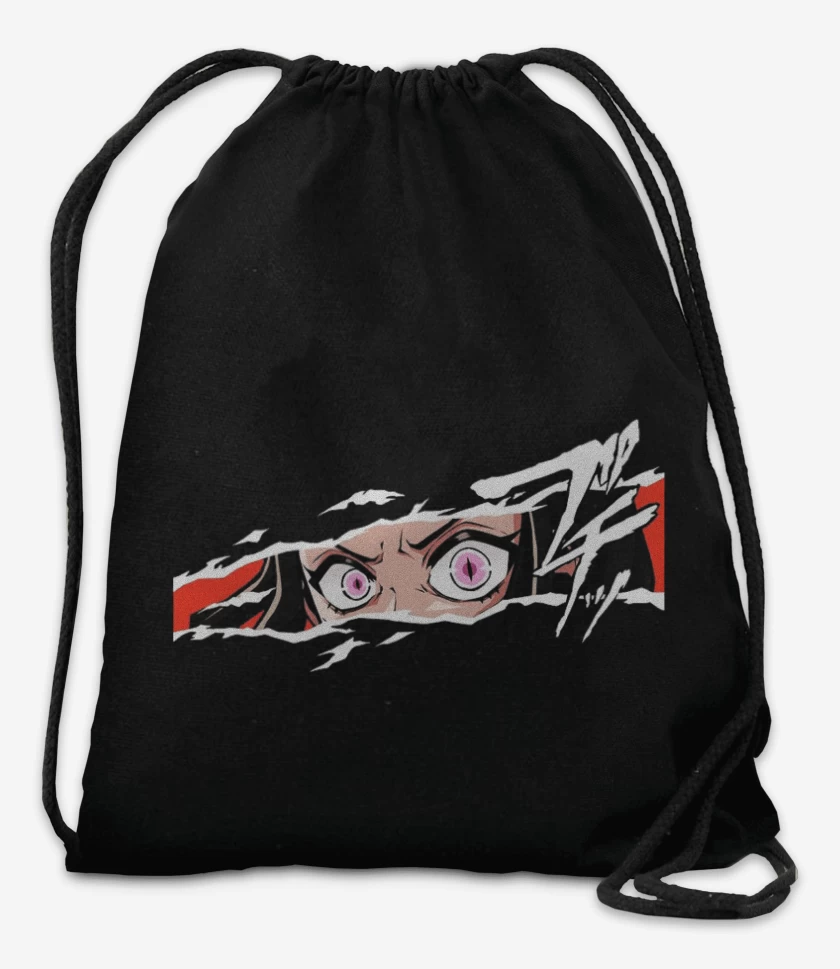 Mochila Negro de Nezuko