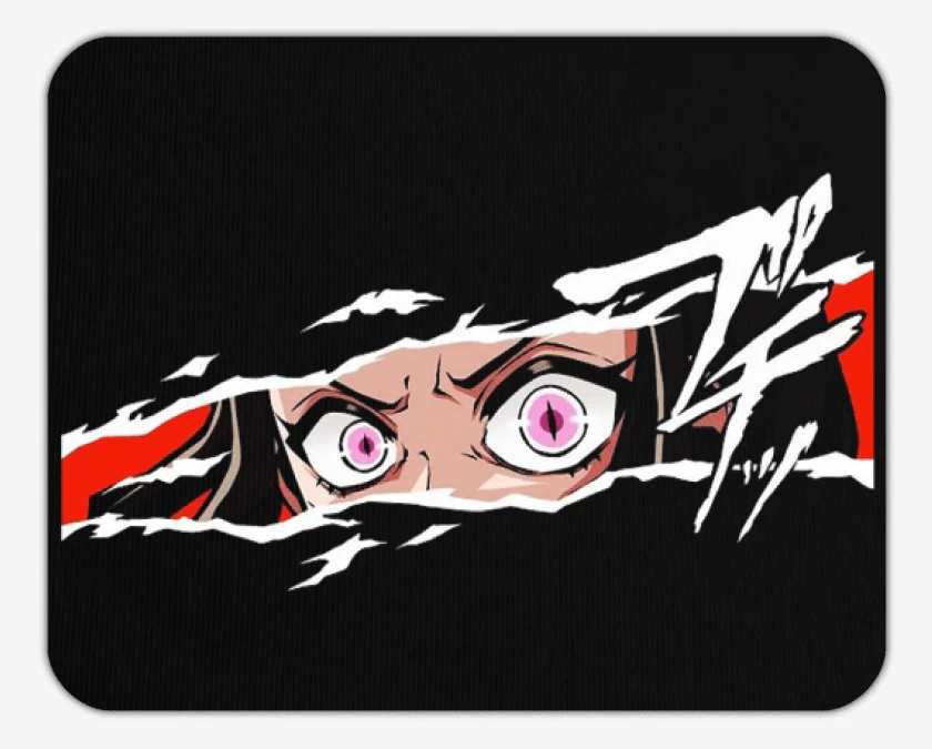 Mousepad Negro de Nezuko