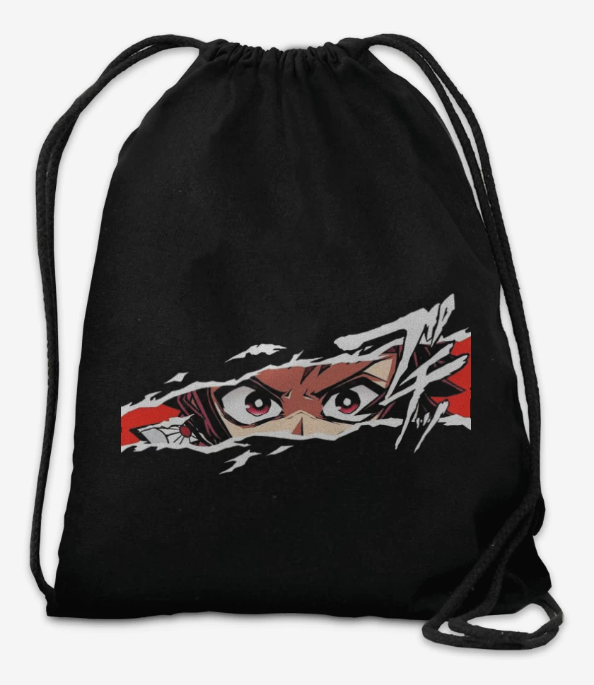 Mochila Negro de Tanjiro