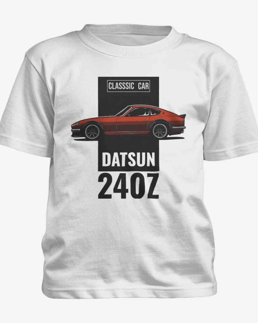 Polera de niño Blanco de Datsun 240z 2