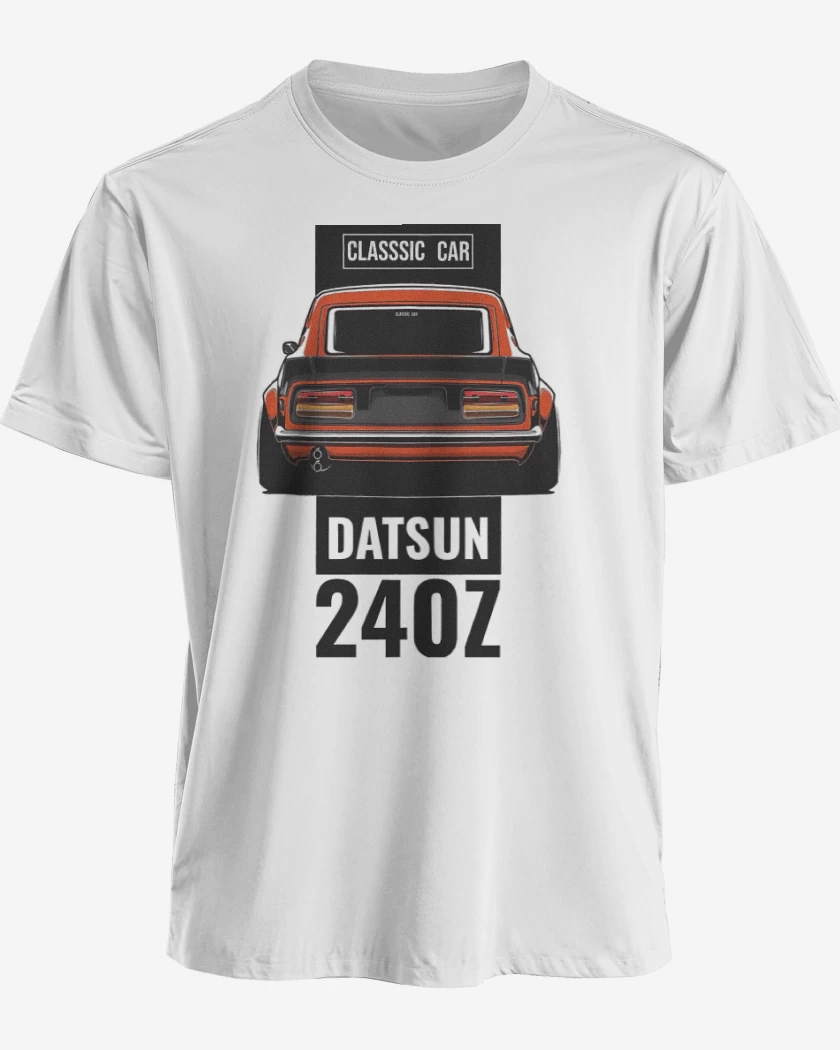 Polera premium Blanco de Datsun 240z 3