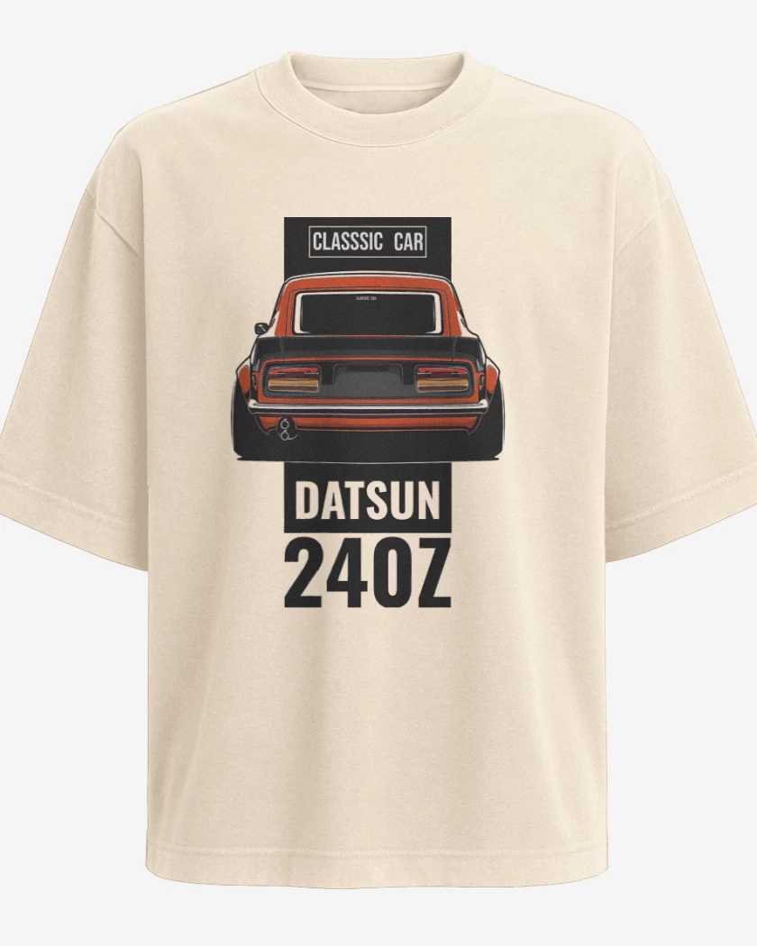 Polera Oversize Datsun 240z 3