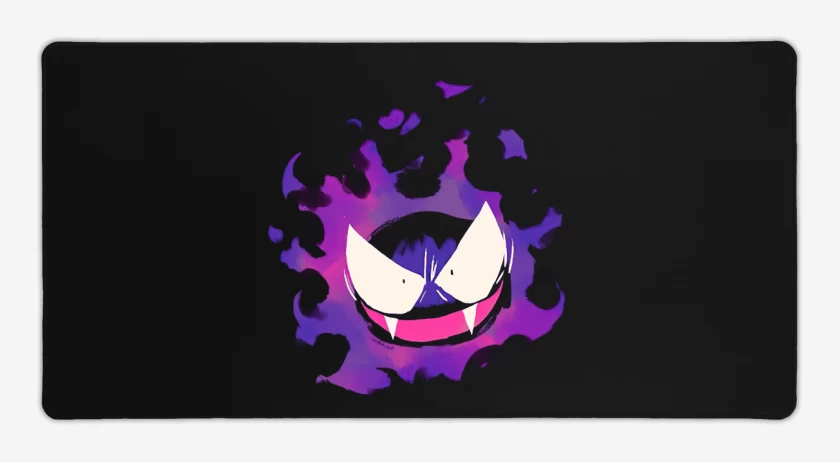 Mouse pad Gamer Negro de Gaastly