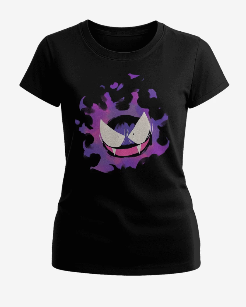 Polera de Mujer Negro de Gaastly