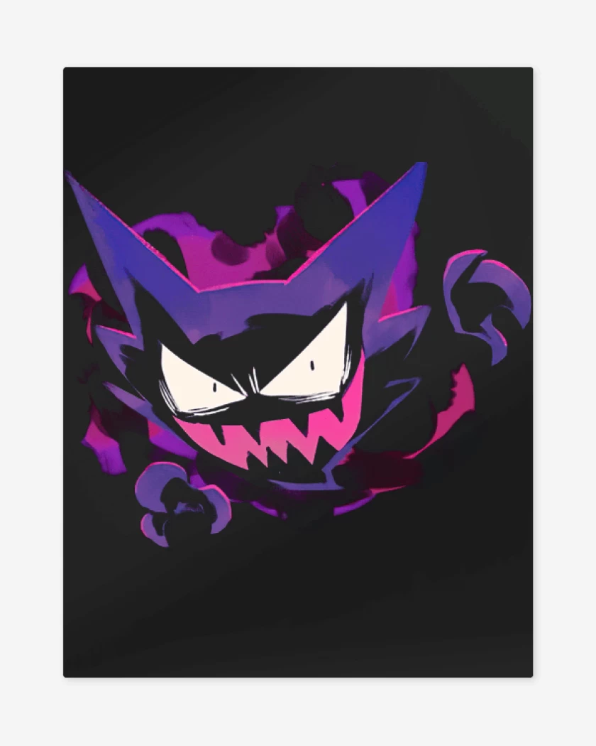 Print metalico Negro de Haunter