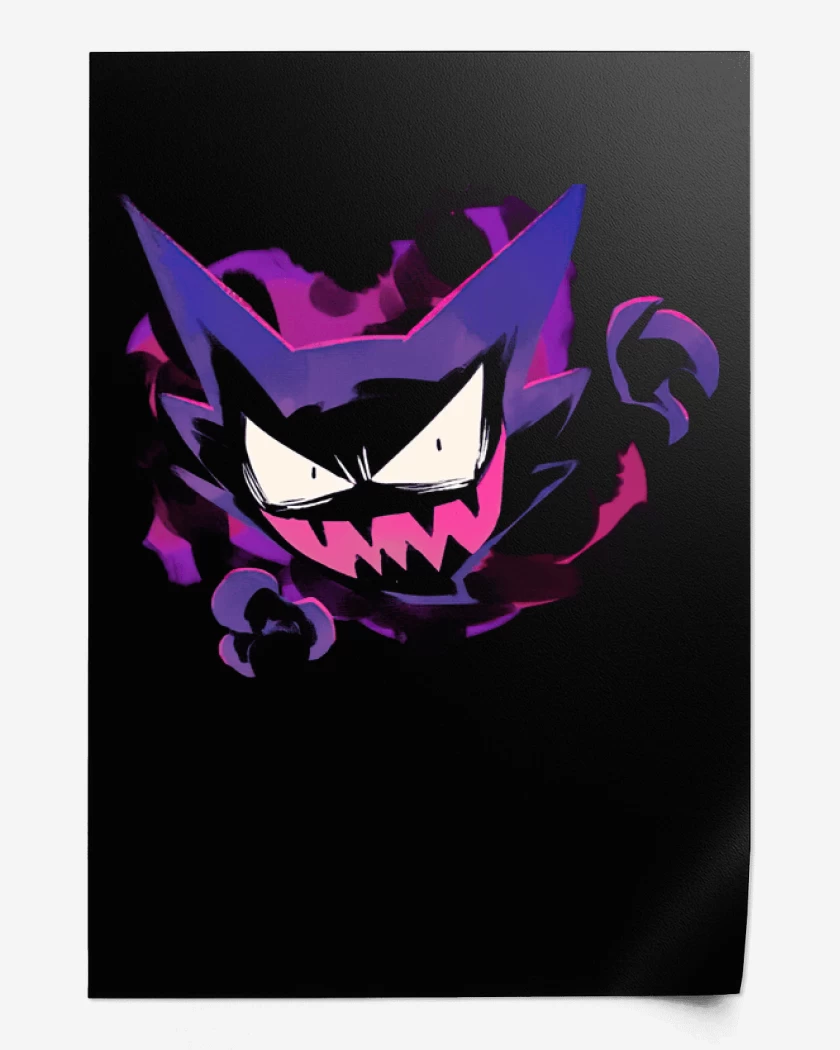 Print Negro de Haunter
