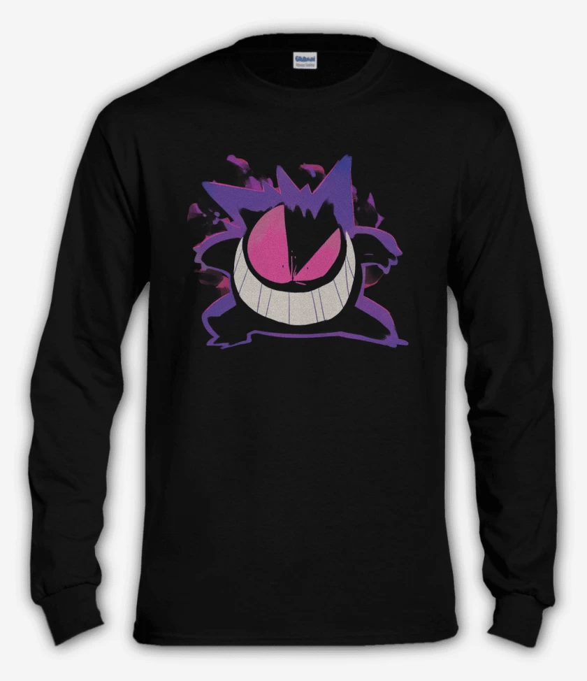 Polera manga larga Negro de Gengaaar