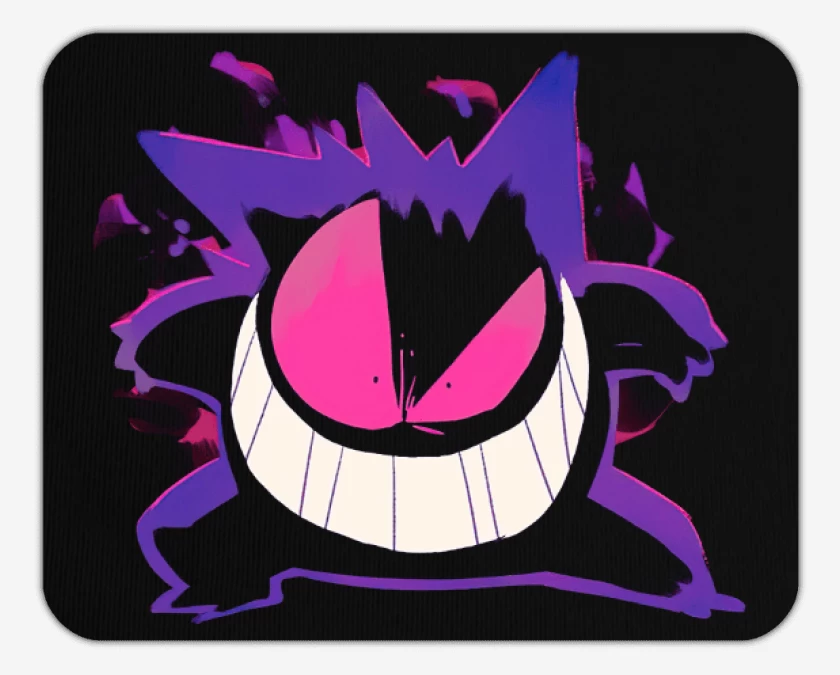 Mousepad Negro de Gengaaar