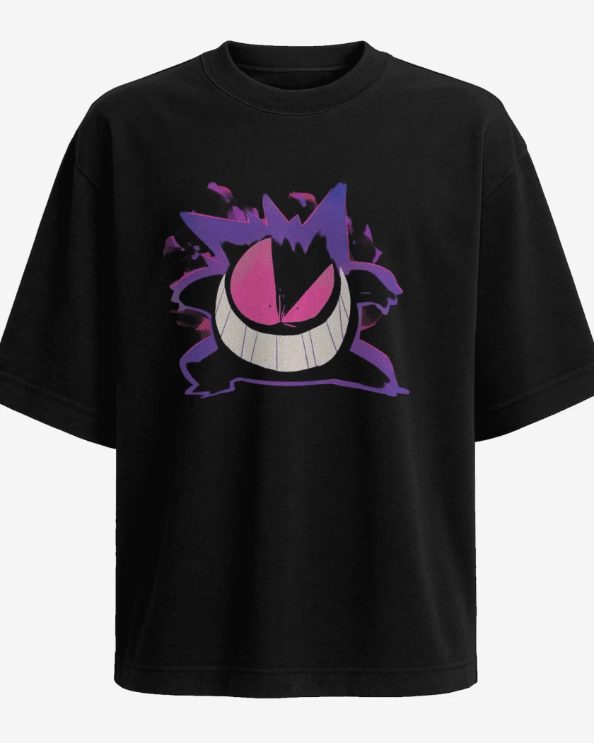 Polera Oversize Negro de Gengaaar