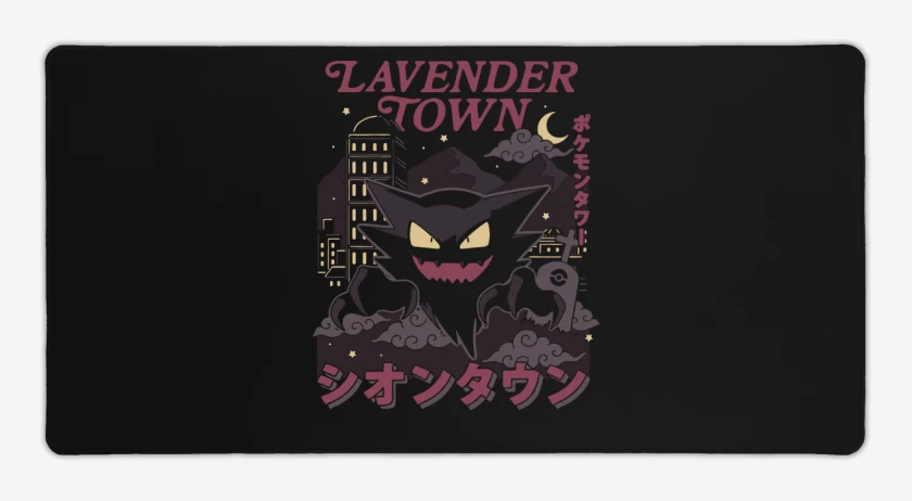 Mouse pad Gamer Pueblo Lavanda