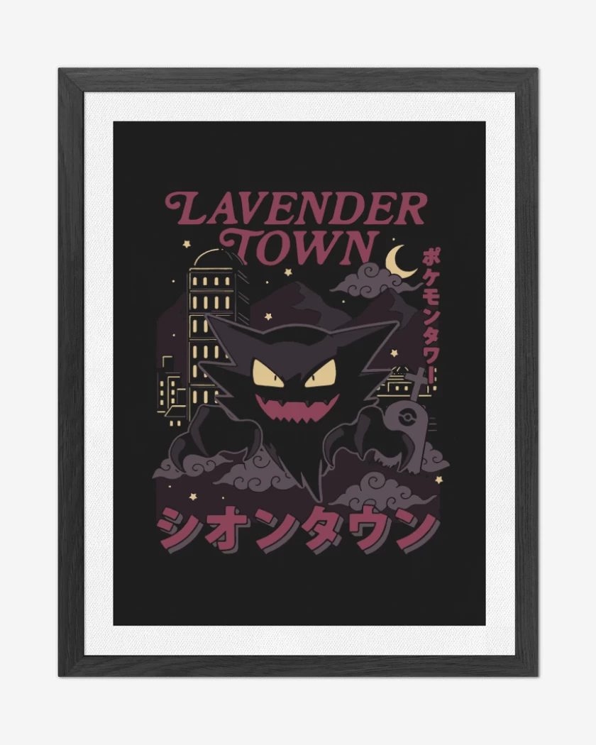 Cuadro decorativo Pueblo Lavanda