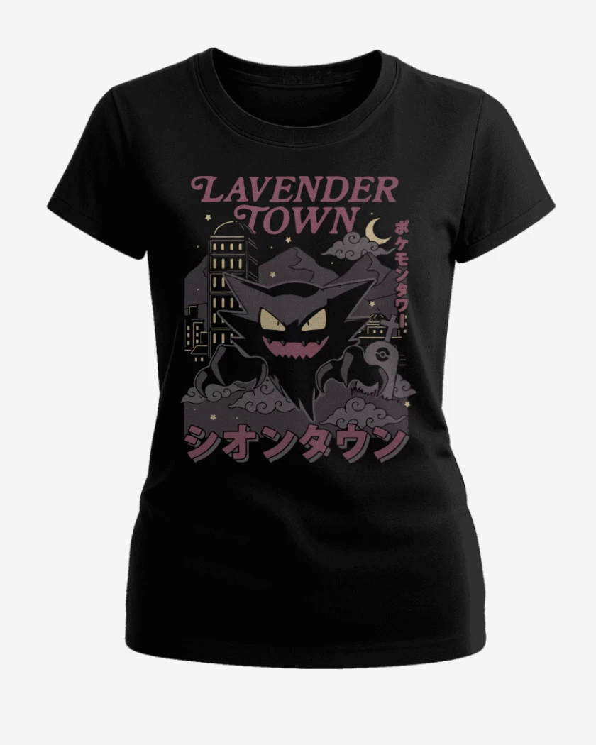 Polera de Mujer Negro de Pueblo Lavanda