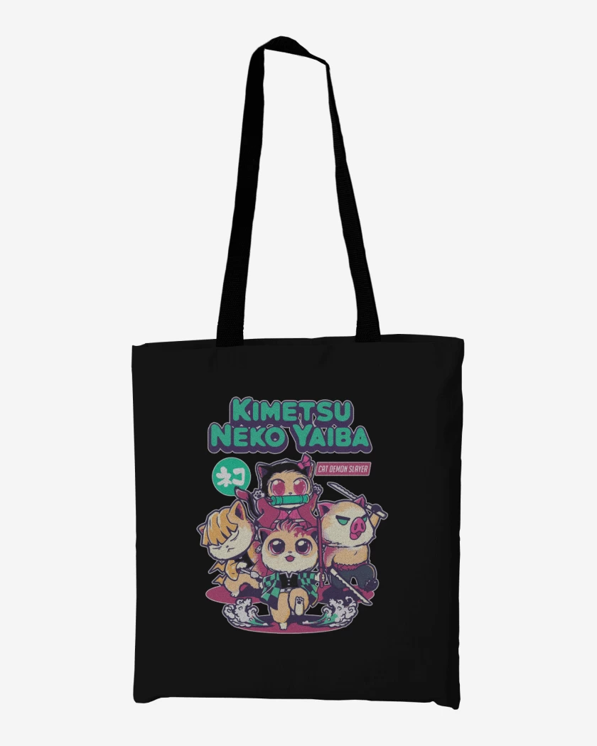 Totebag Kimetsu Neko Yaiba