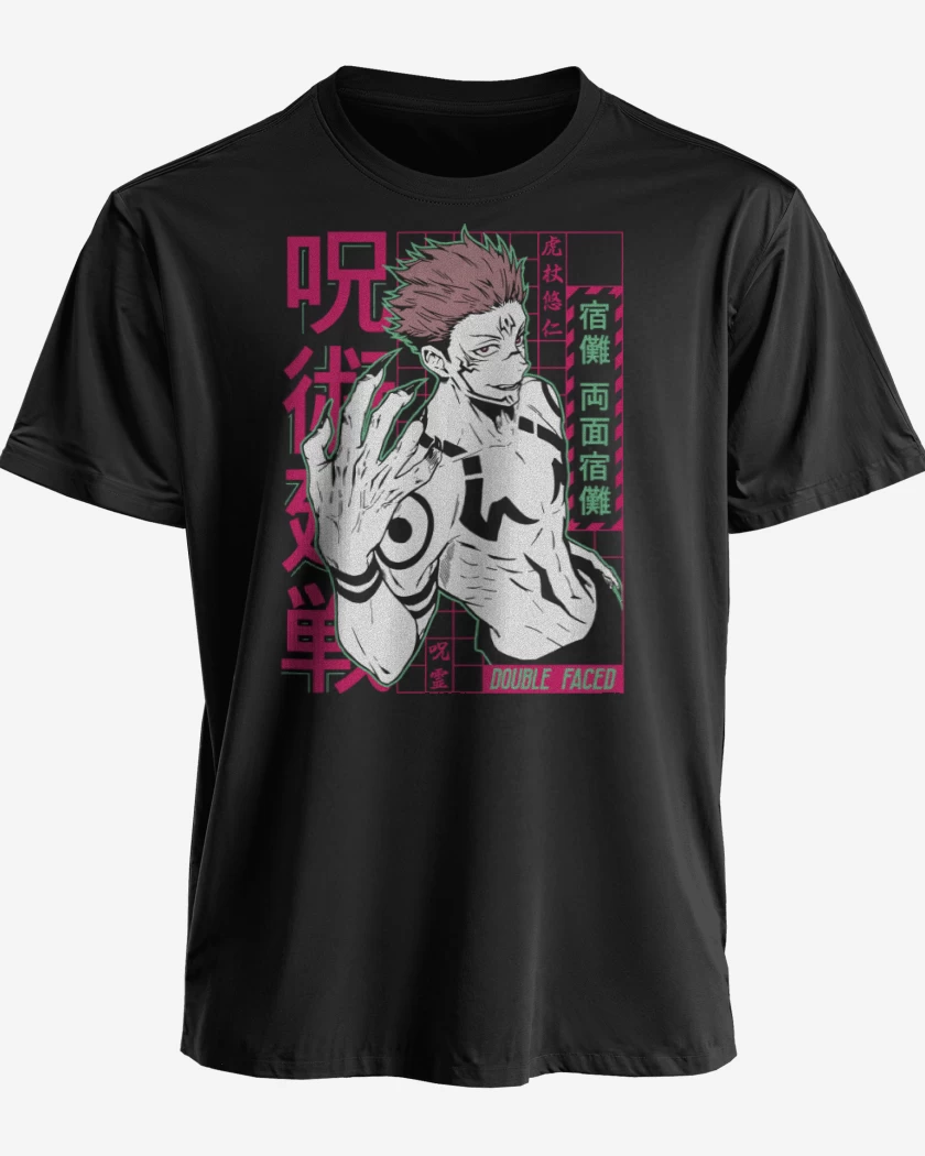 Polera premium Negro de Sukuna