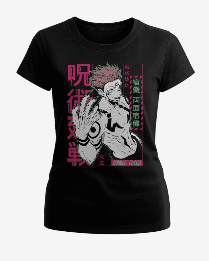 Polera de Mujer Negro de Sukuna