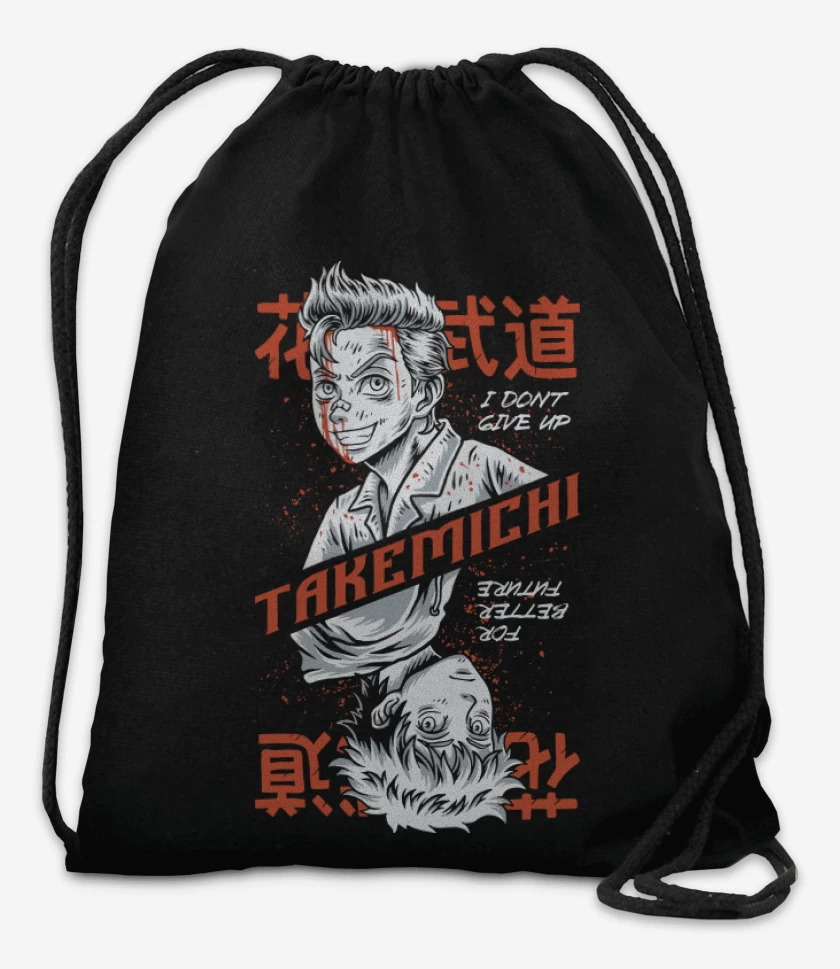 Mochila Negro de Takemichi