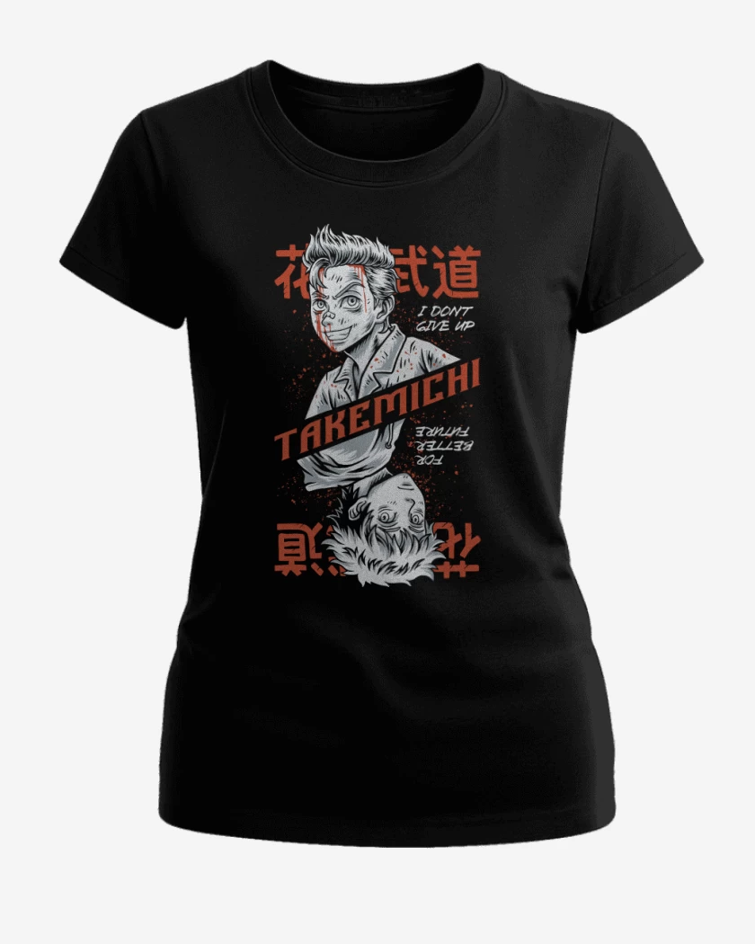 Polera de Mujer Negro de Takemichi