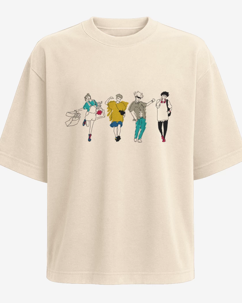 Polera Oversize Jujutsu Kaisen