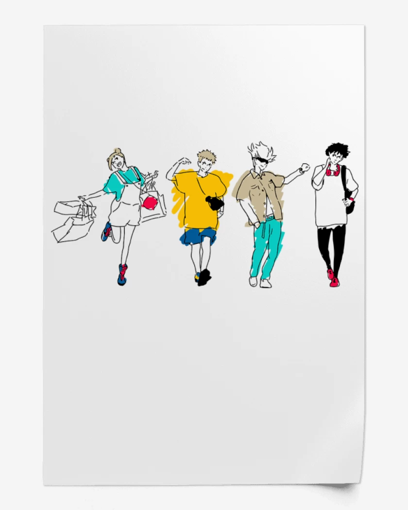Print Jujutsu Kaisen