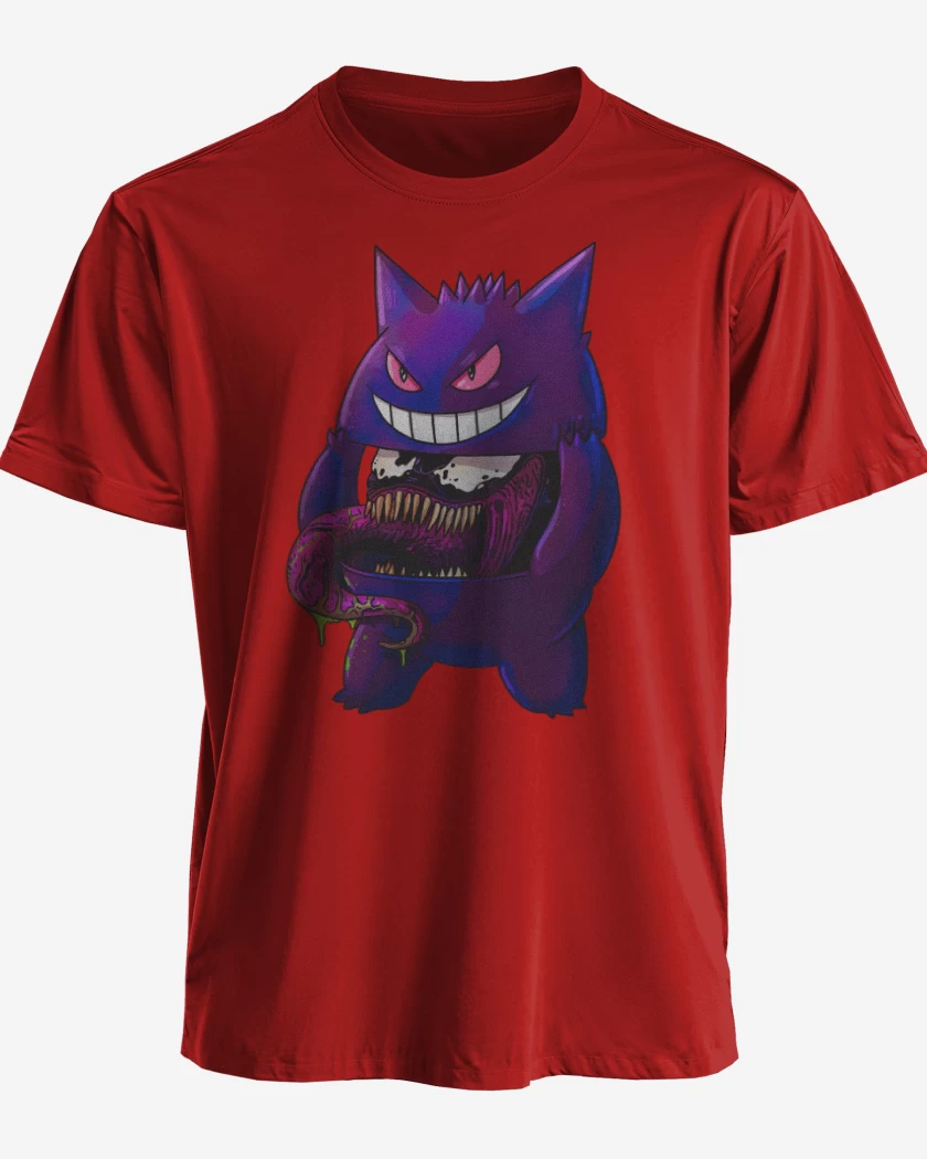 Polera Gengar Desenmascarado