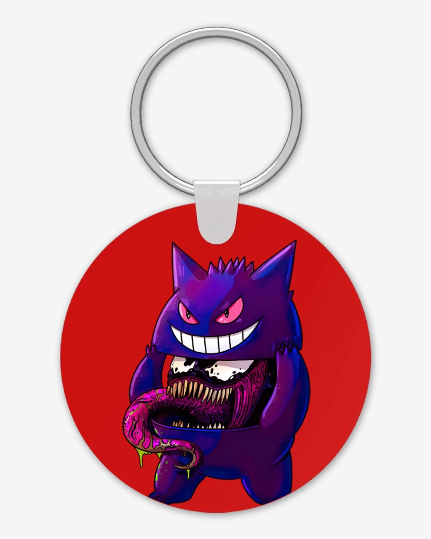 Llavero Gengar Desenmascarado