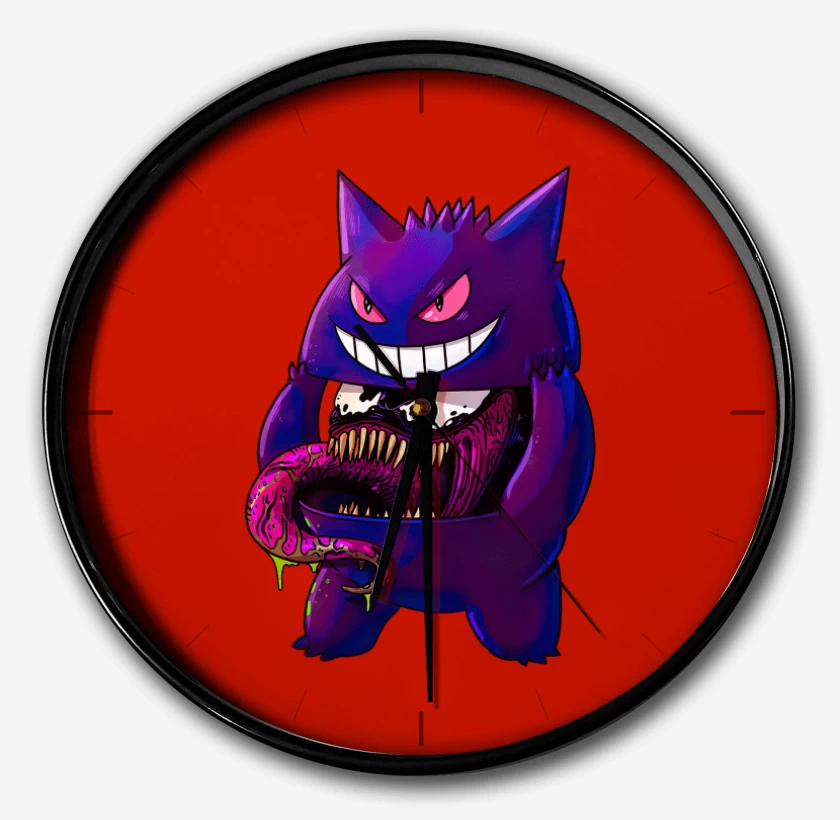 Reloj Rojo de Gengar Desenmascarado