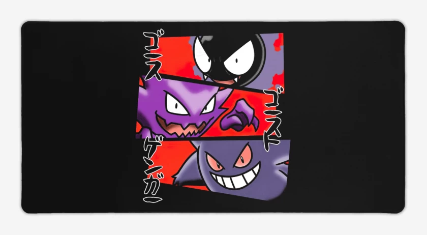 Mouse pad Gamer Gastly Hunter Gengar