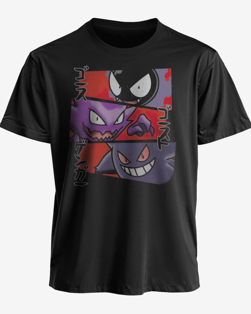 Polera Gastly Hunter Gengar